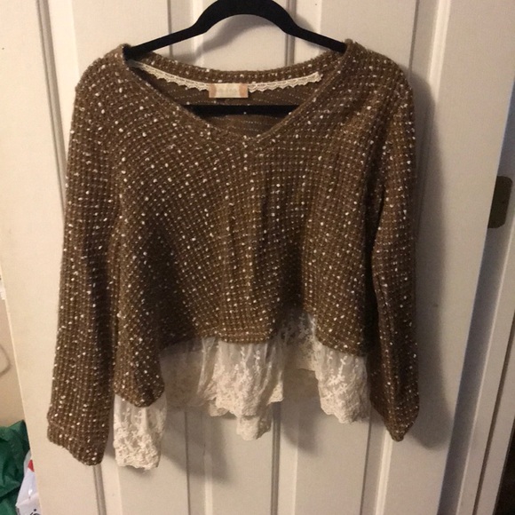 Altar'd State Sweaters - Altard State Sweater with lace